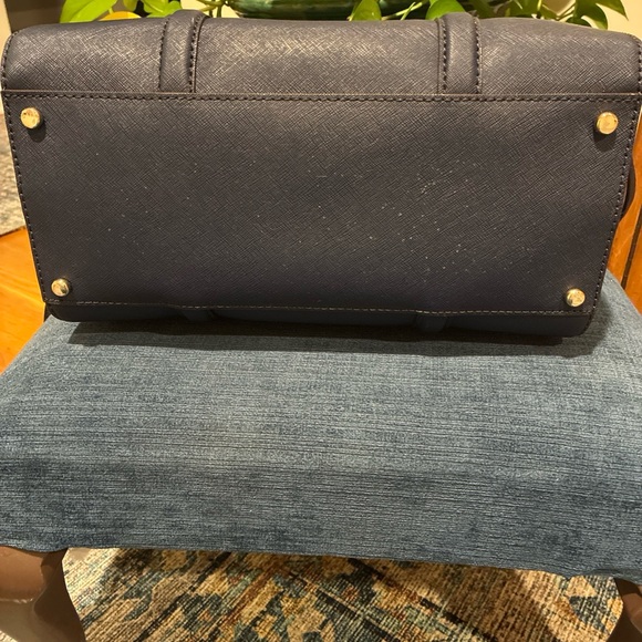 Kate Spade Newberry Lane Cassie large satchel blue - Picture 6 of 8